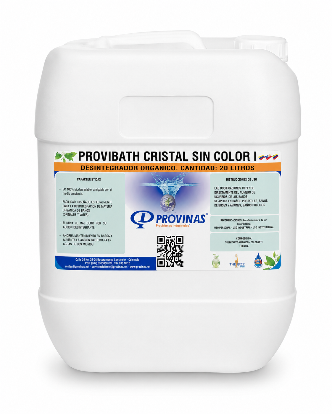 Provibath cristal sin color